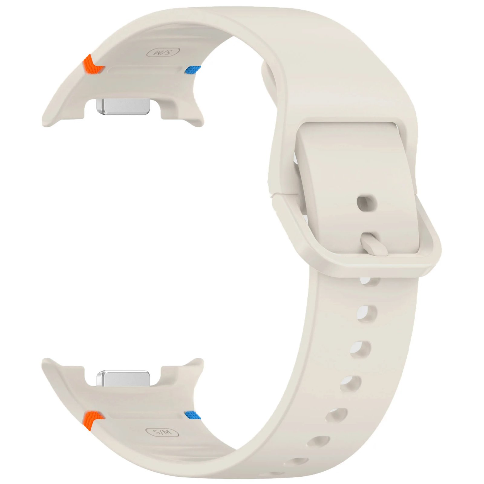 Official Silicone Watchband For Samsung Galaxy Watch 8 40mm 44mm 1:1 Sports Bracelet Wristband Galaxy Watch 8 Classic 46mm Belt
