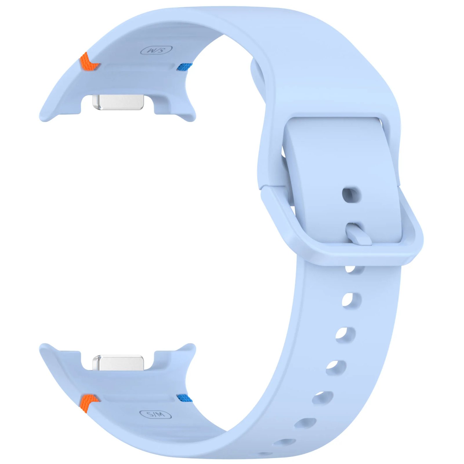 Official Silicone Watchband For Samsung Galaxy Watch 8 40mm 44mm 1:1 Sports Bracelet Wristband Galaxy Watch 8 Classic 46mm Belt