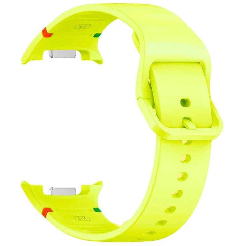 Official Silicone Watchband For Samsung Galaxy Watch 8 40mm 44mm 1:1 Sports Bracelet Wristband Galaxy Watch 8 Classic 46mm Belt