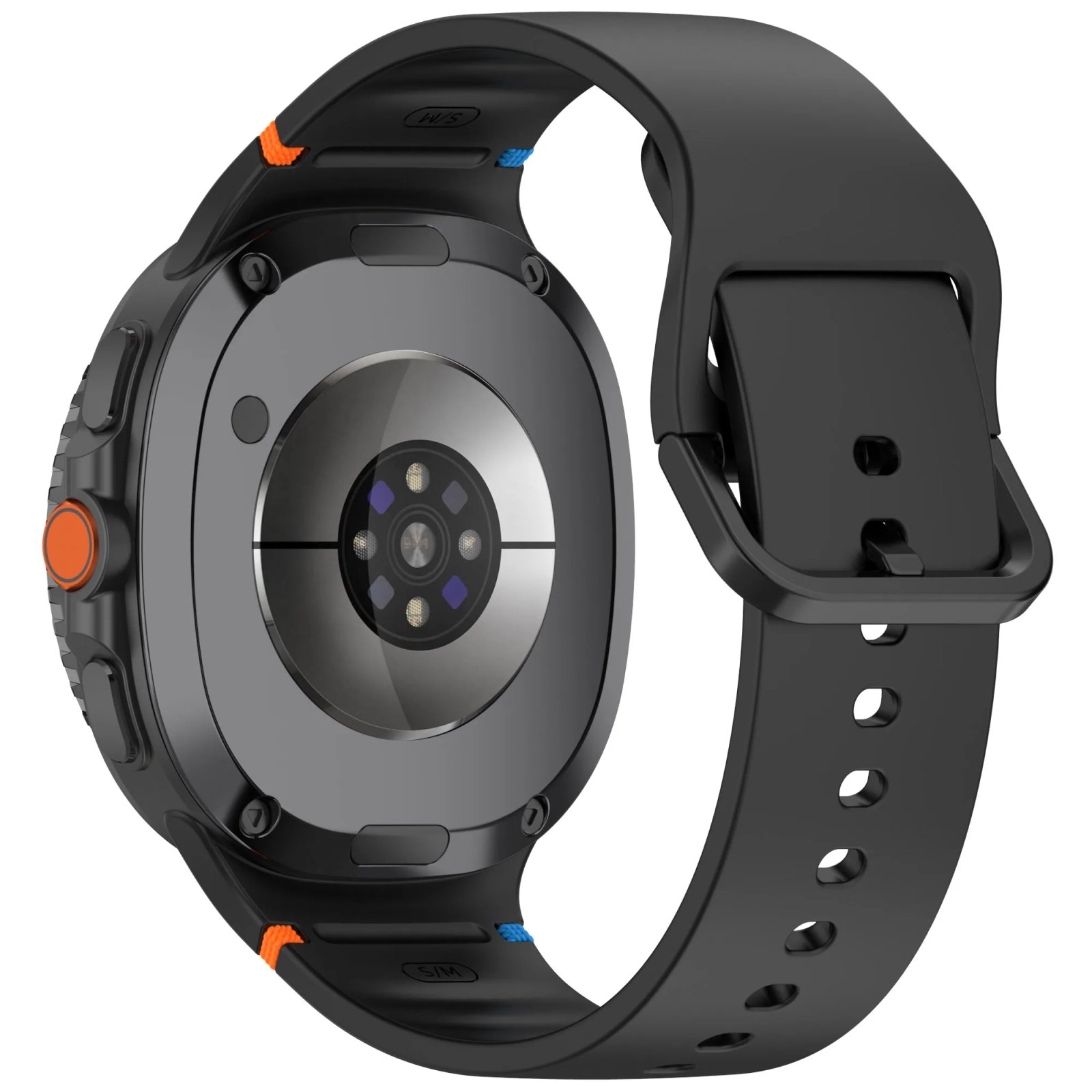 Official Silicone Watchband For Samsung Galaxy Watch 8 40mm 44mm 1:1 Sports Bracelet Wristband Galaxy Watch 8 Classic 46mm Belt