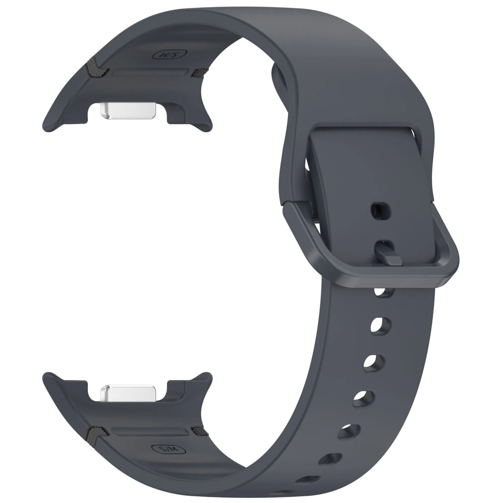 Official Silicone Watchband For Samsung Galaxy Watch 8 40mm 44mm 1:1 Sports Bracelet Wristband Galaxy Watch 8 Classic 46mm Belt