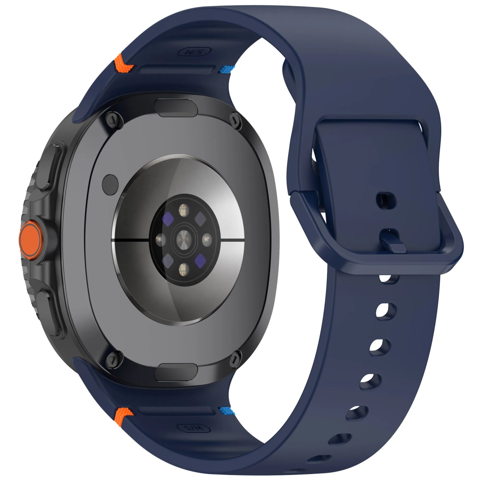Official Silicone Watchband For Samsung Galaxy Watch 8 40mm 44mm 1:1 Sports Bracelet Wristband Galaxy Watch 8 Classic 46mm Belt