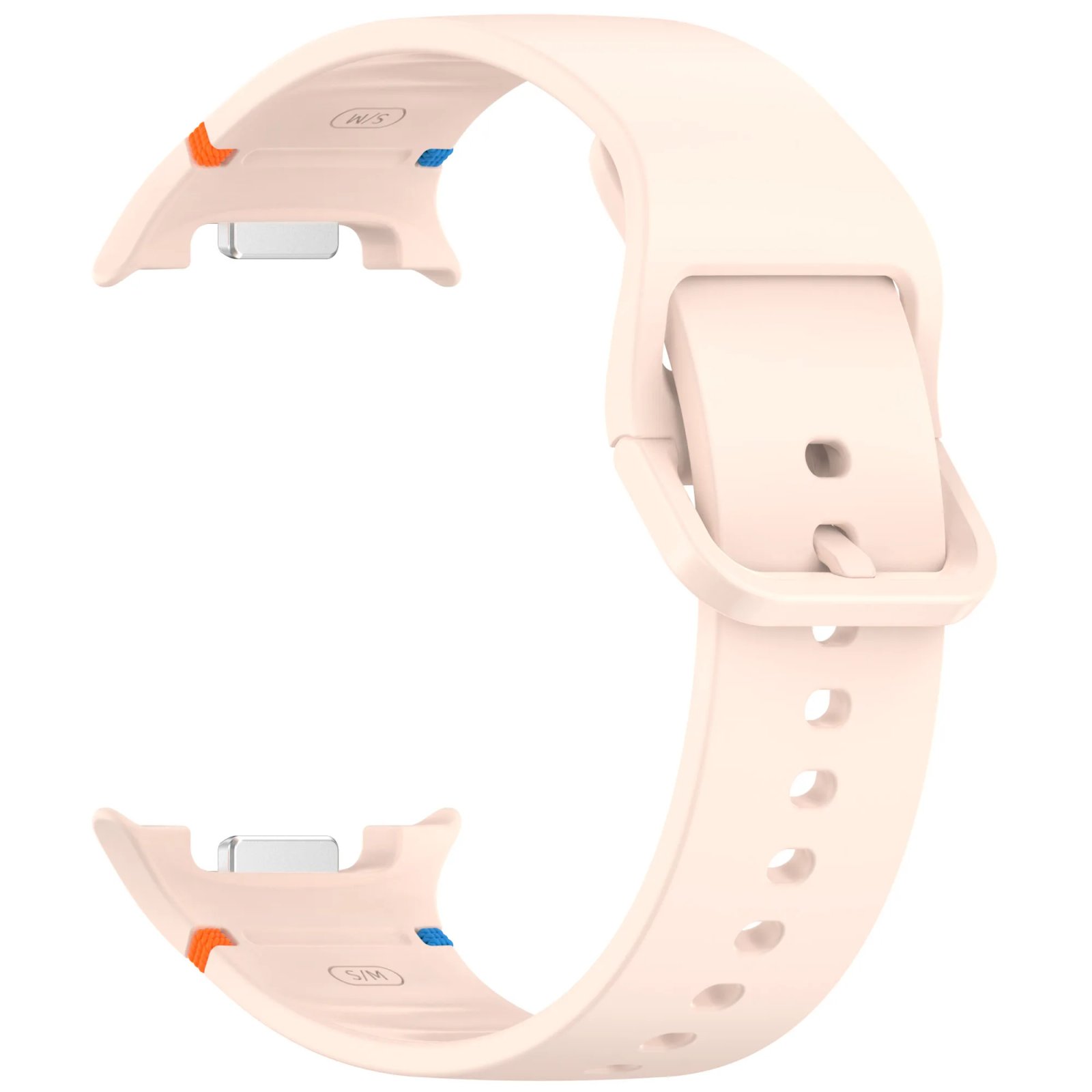 Official Silicone Watchband For Samsung Galaxy Watch 8 40mm 44mm 1:1 Sports Bracelet Wristband Galaxy Watch 8 Classic 46mm Belt