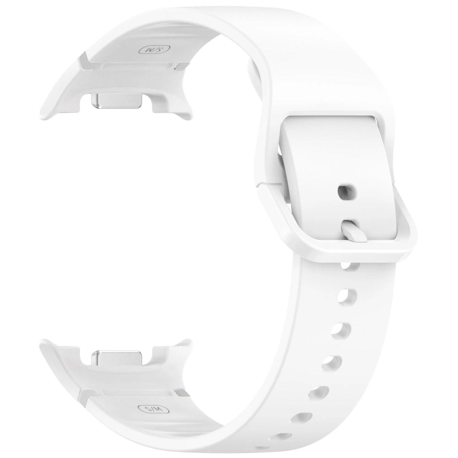Official Silicone Watchband For Samsung Galaxy Watch 8 40mm 44mm 1:1 Sports Bracelet Wristband Galaxy Watch 8 Classic 46mm Belt