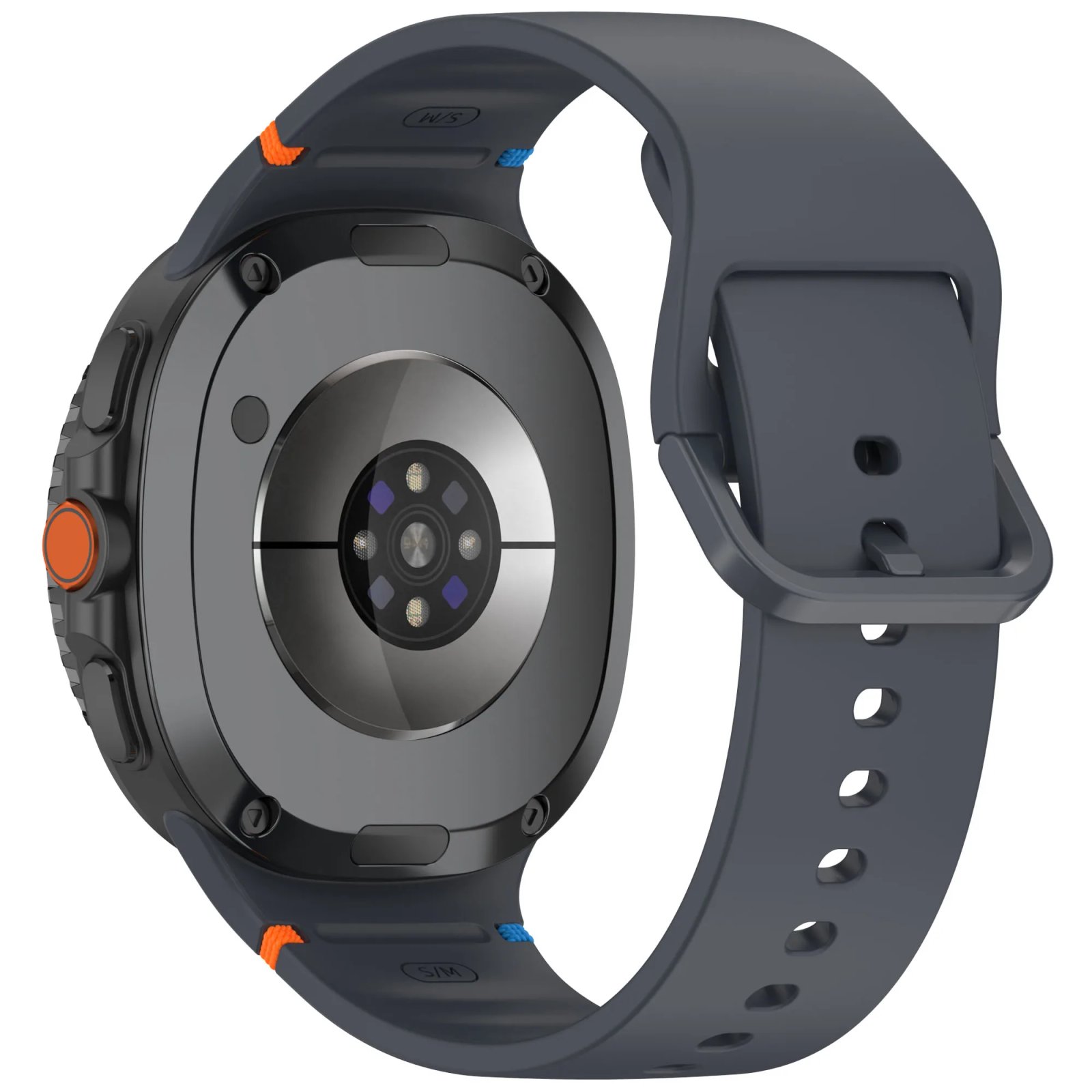 Official Silicone Watchband For Samsung Galaxy Watch 8 40mm 44mm 1:1 Sports Bracelet Wristband Galaxy Watch 8 Classic 46mm Belt