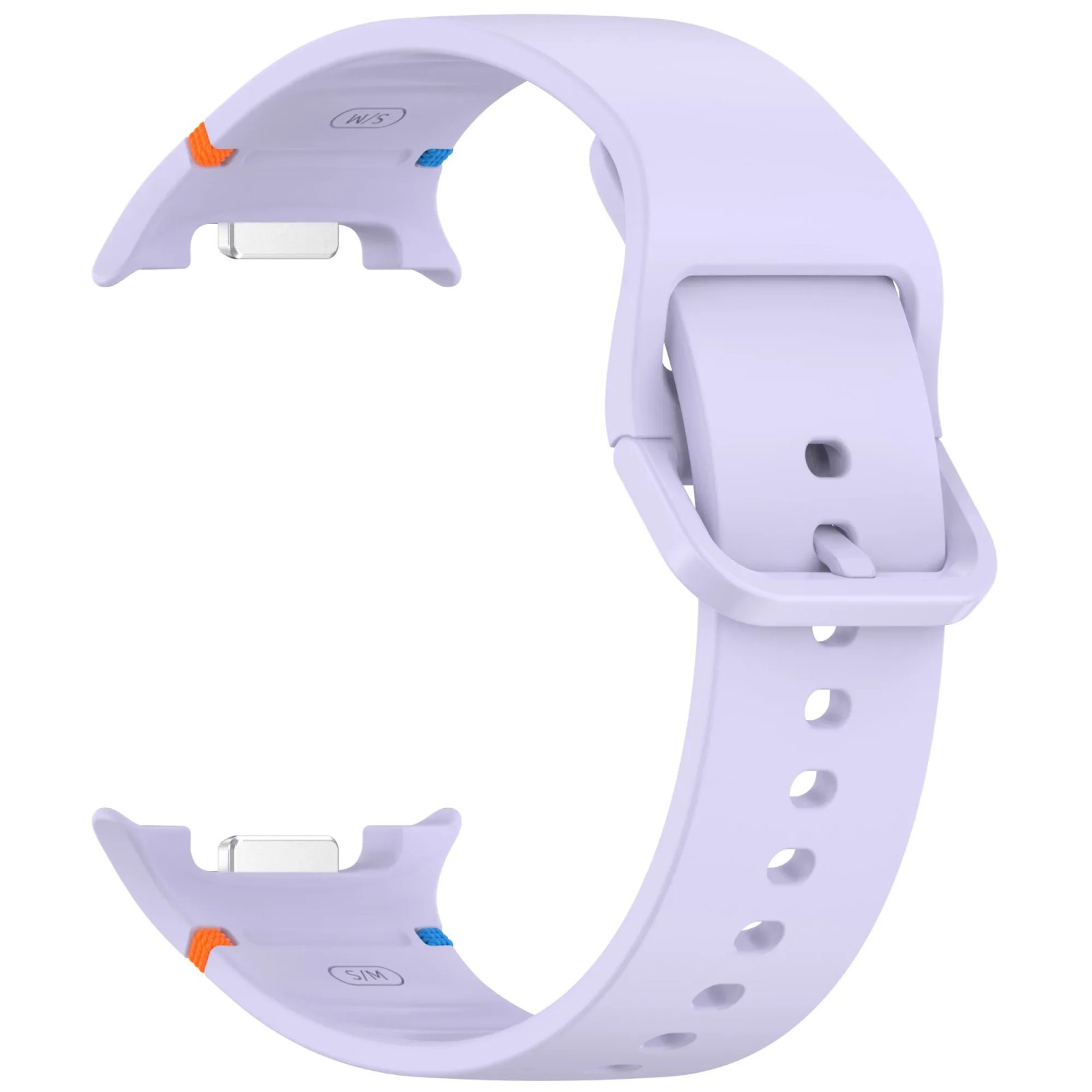 Official Silicone Watchband For Samsung Galaxy Watch 8 40mm 44mm 1:1 Sports Bracelet Wristband Galaxy Watch 8 Classic 46mm Belt