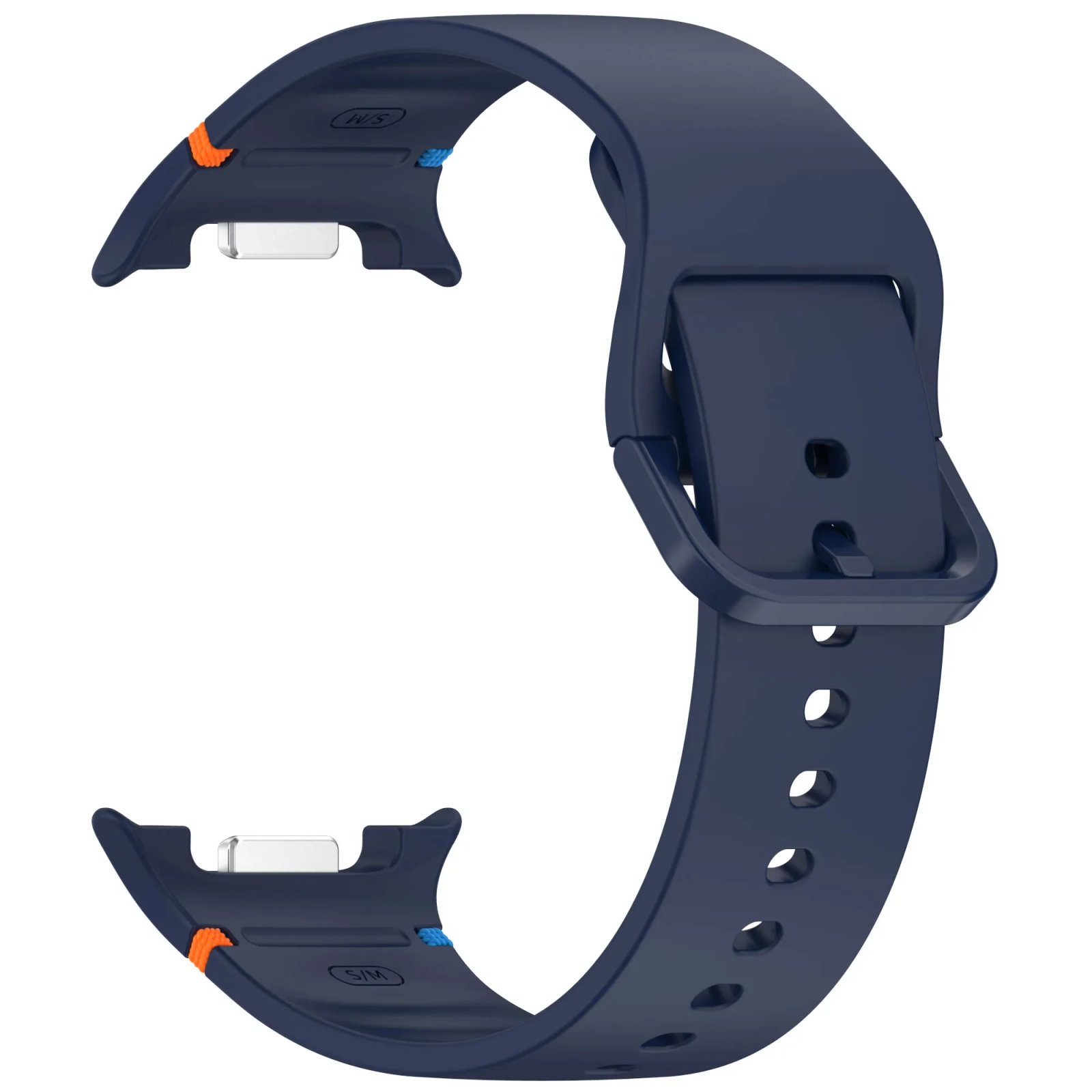 Official Silicone Watchband For Samsung Galaxy Watch 8 40mm 44mm 1:1 Sports Bracelet Wristband Galaxy Watch 8 Classic 46mm Belt