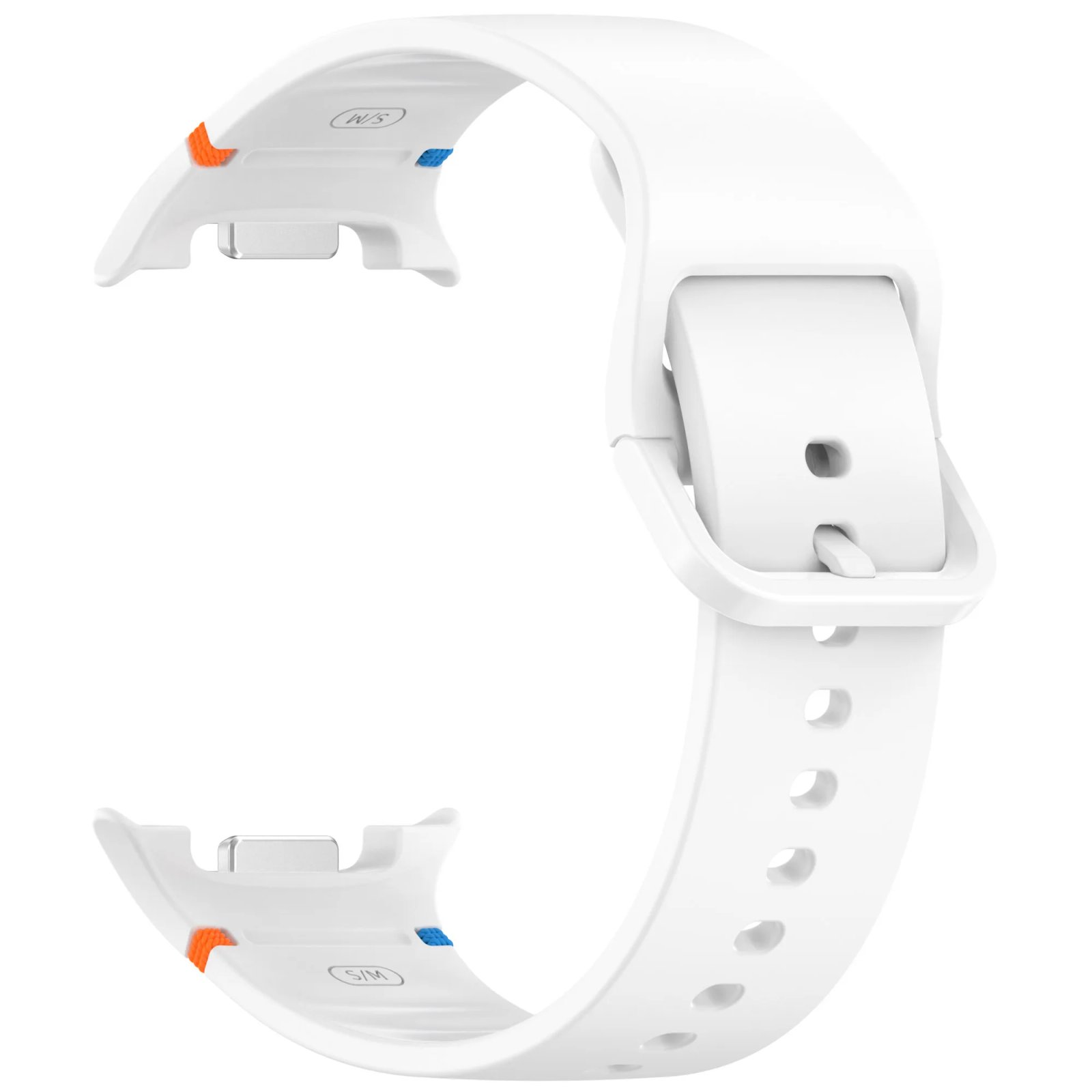 Official Silicone Watchband For Samsung Galaxy Watch 8 40mm 44mm 1:1 Sports Bracelet Wristband Galaxy Watch 8 Classic 46mm Belt