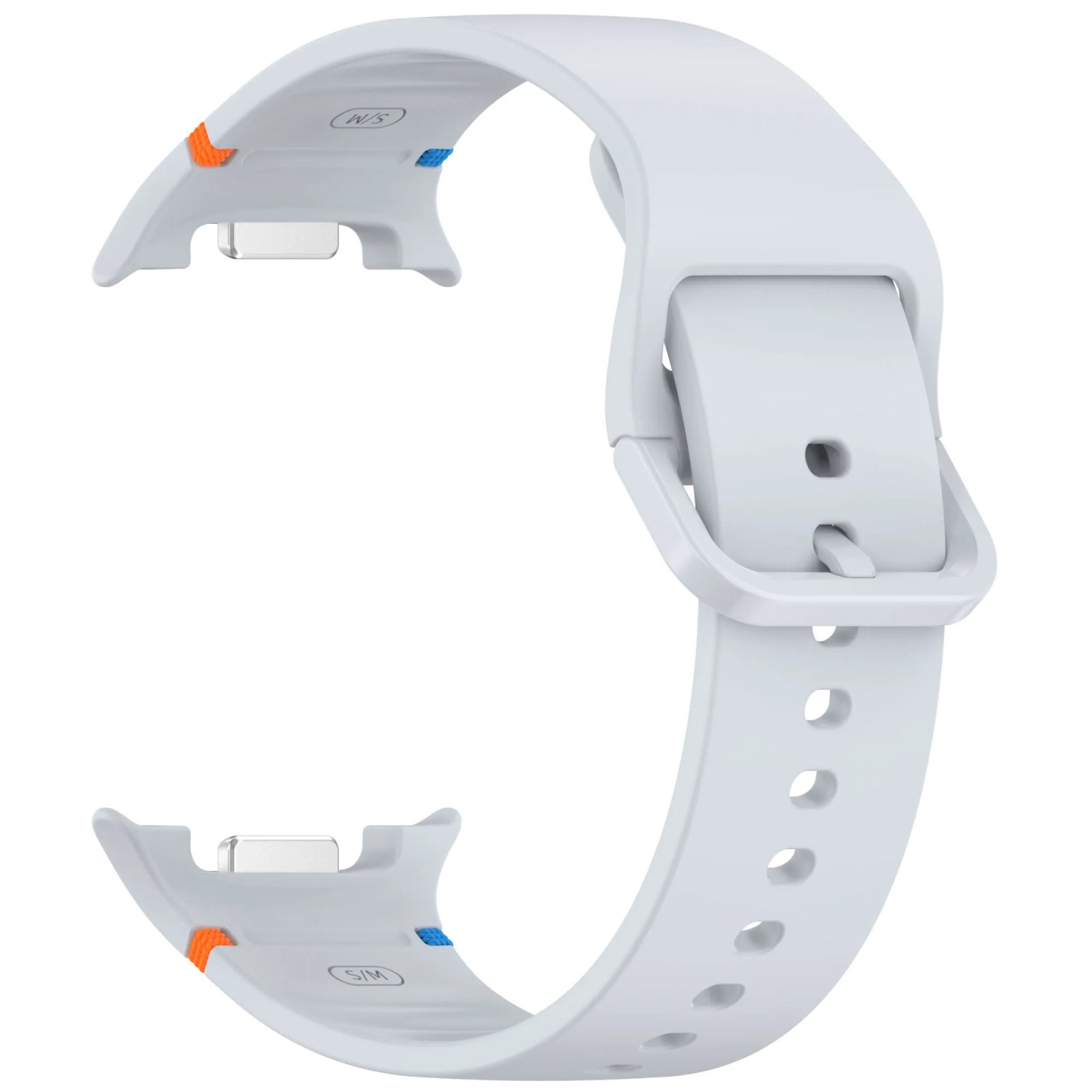 Official Silicone Watchband For Samsung Galaxy Watch 8 40mm 44mm 1:1 Sports Bracelet Wristband Galaxy Watch 8 Classic 46mm Belt