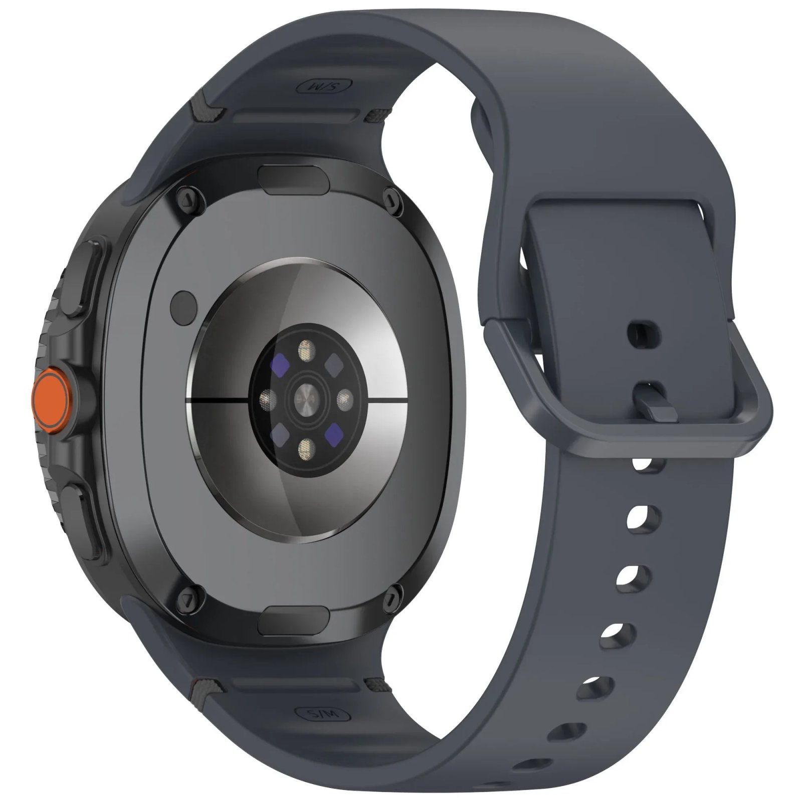 Official Silicone Watchband For Samsung Galaxy Watch 8 40mm 44mm 1:1 Sports Bracelet Wristband Galaxy Watch 8 Classic 46mm Belt