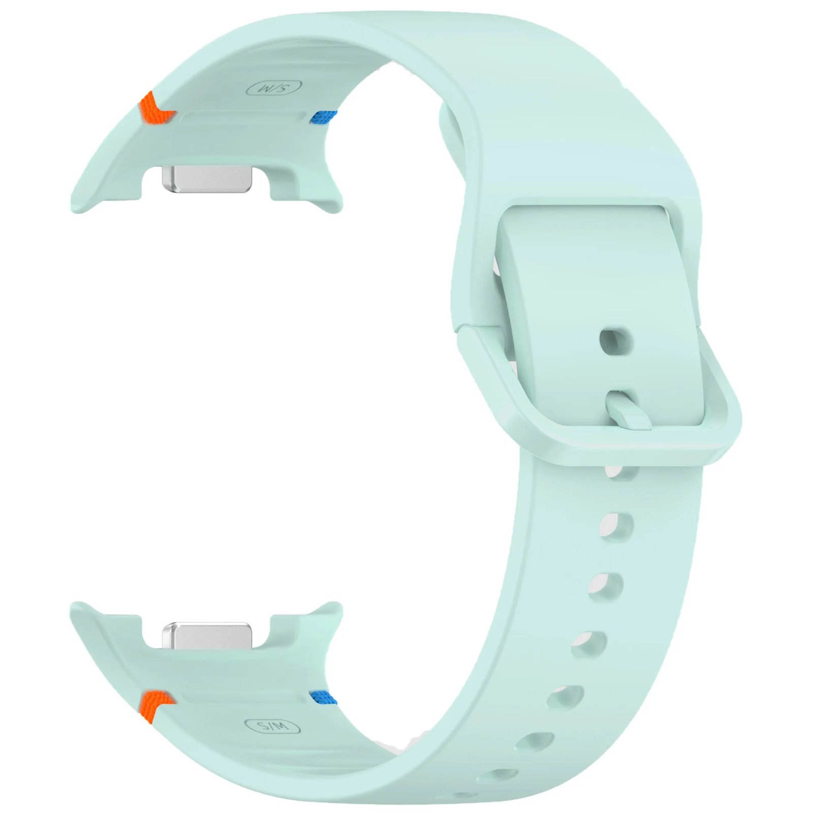 Official Silicone Watchband For Samsung Galaxy Watch 8 40mm 44mm 1:1 Sports Bracelet Wristband Galaxy Watch 8 Classic 46mm Belt