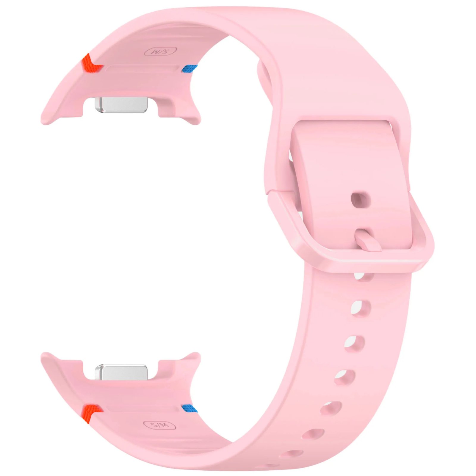 Official Silicone Watchband For Samsung Galaxy Watch 8 40mm 44mm 1:1 Sports Bracelet Wristband Galaxy Watch 8 Classic 46mm Belt