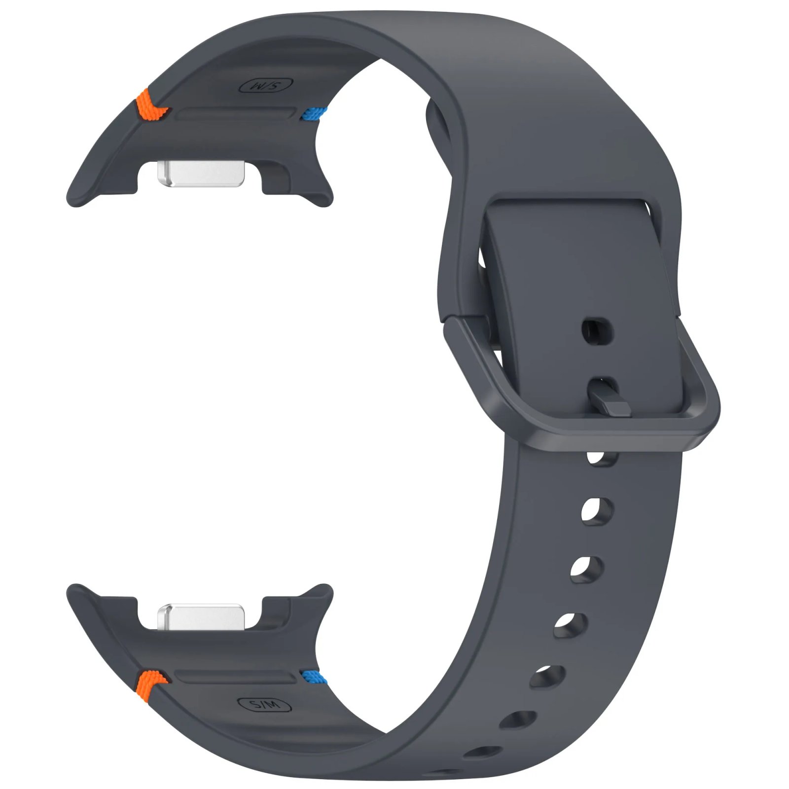 Official Silicone Watchband For Samsung Galaxy Watch 8 40mm 44mm 1:1 Sports Bracelet Wristband Galaxy Watch 8 Classic 46mm Belt