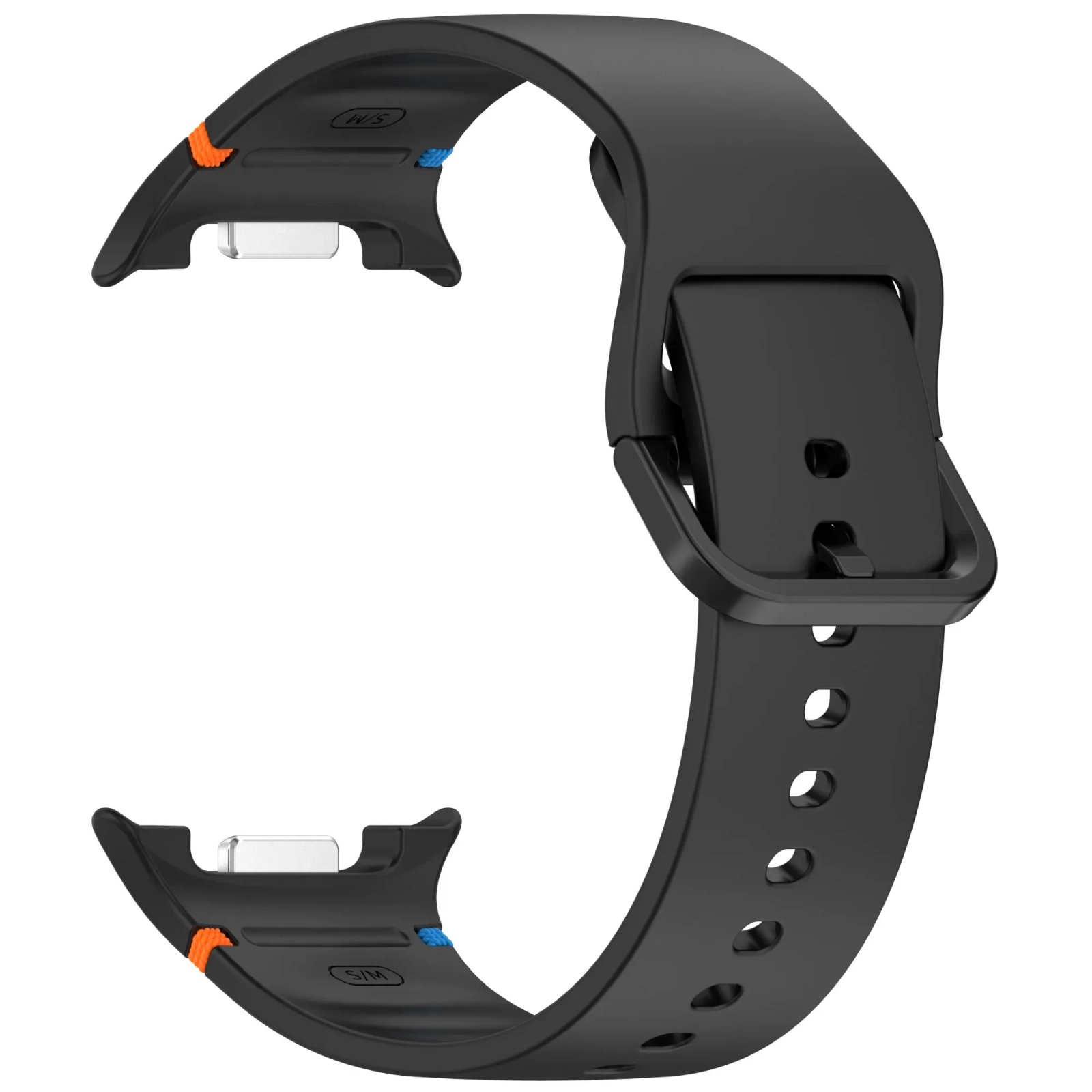 Official Silicone Watchband For Samsung Galaxy Watch 8 40mm 44mm 1:1 Sports Bracelet Wristband Galaxy Watch 8 Classic 46mm Belt