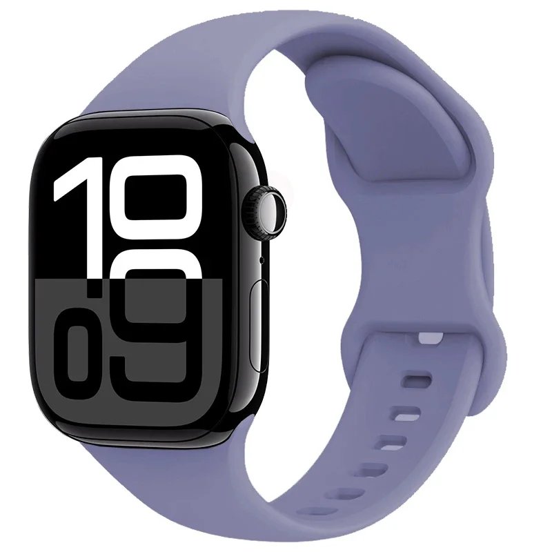 Silicone Strap For Apple Watch S11-10 46mm 42mm 9 8 7 45mm 41mm Ultra 3/2 49mm Sport Wristband iWatch 6 5 SE3 44mm 40mm Bracelet