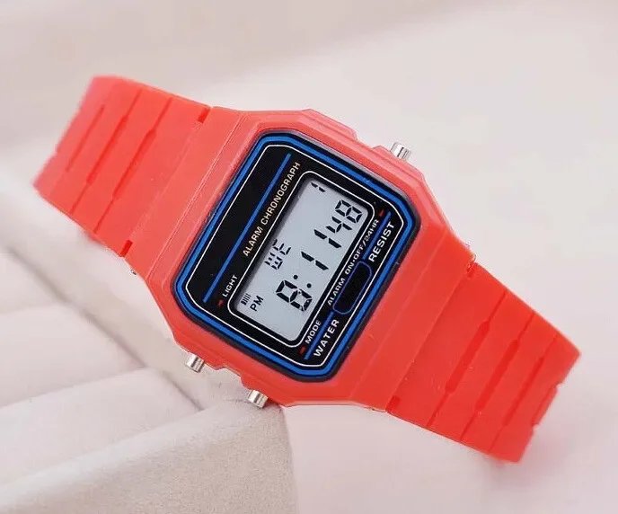Men Watch Fashion LED Digital Watches Man Sports Wristwatches Vintage Silicone Wristband Electronic Clock Reloj Hombre