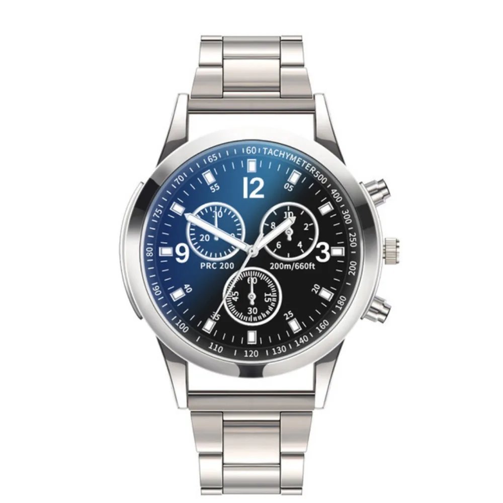 Simple Luxury Business Men's Watches Stainless Steel Round Dial Casual Modern Classic Quartz WristWatch relogios masculino reloj - Image 4