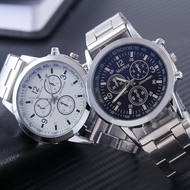 Simple Luxury Business Men's Watches Stainless Steel Round Dial Casual Modern Classic Quartz WristWatch relogios masculino reloj - Image 6