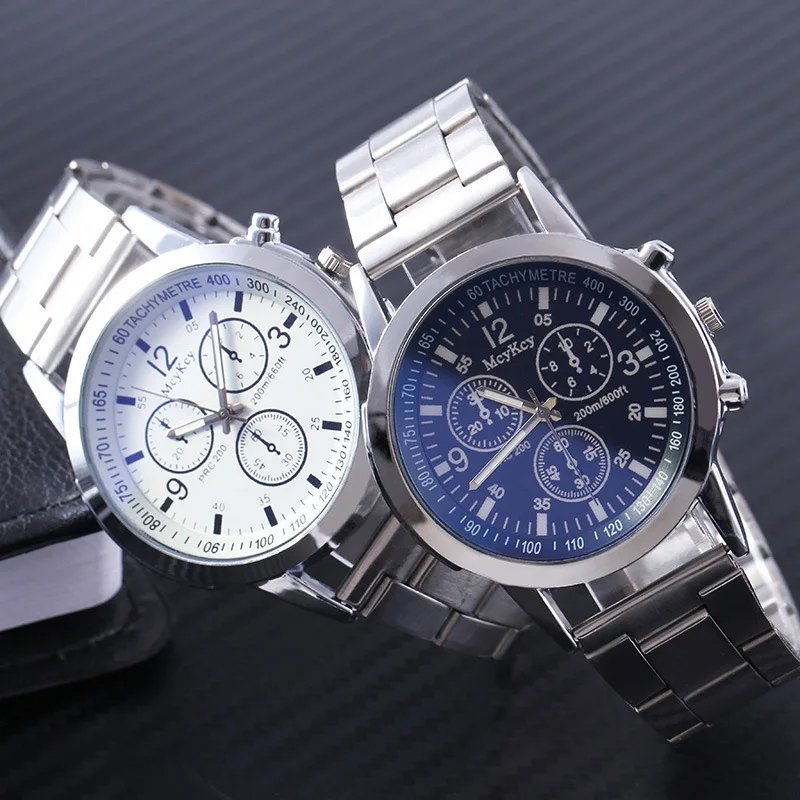 Simple Luxury Business Men's Watches Stainless Steel Round Dial Casual Modern Classic Quartz WristWatch relogios masculino reloj - Image 5