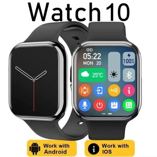 2025 GPS Smart Watch Series 10 For Apple Watch 10 Memory Music Video Bluetooth Call Waterproof NFC Smartwatch For Android IOS
