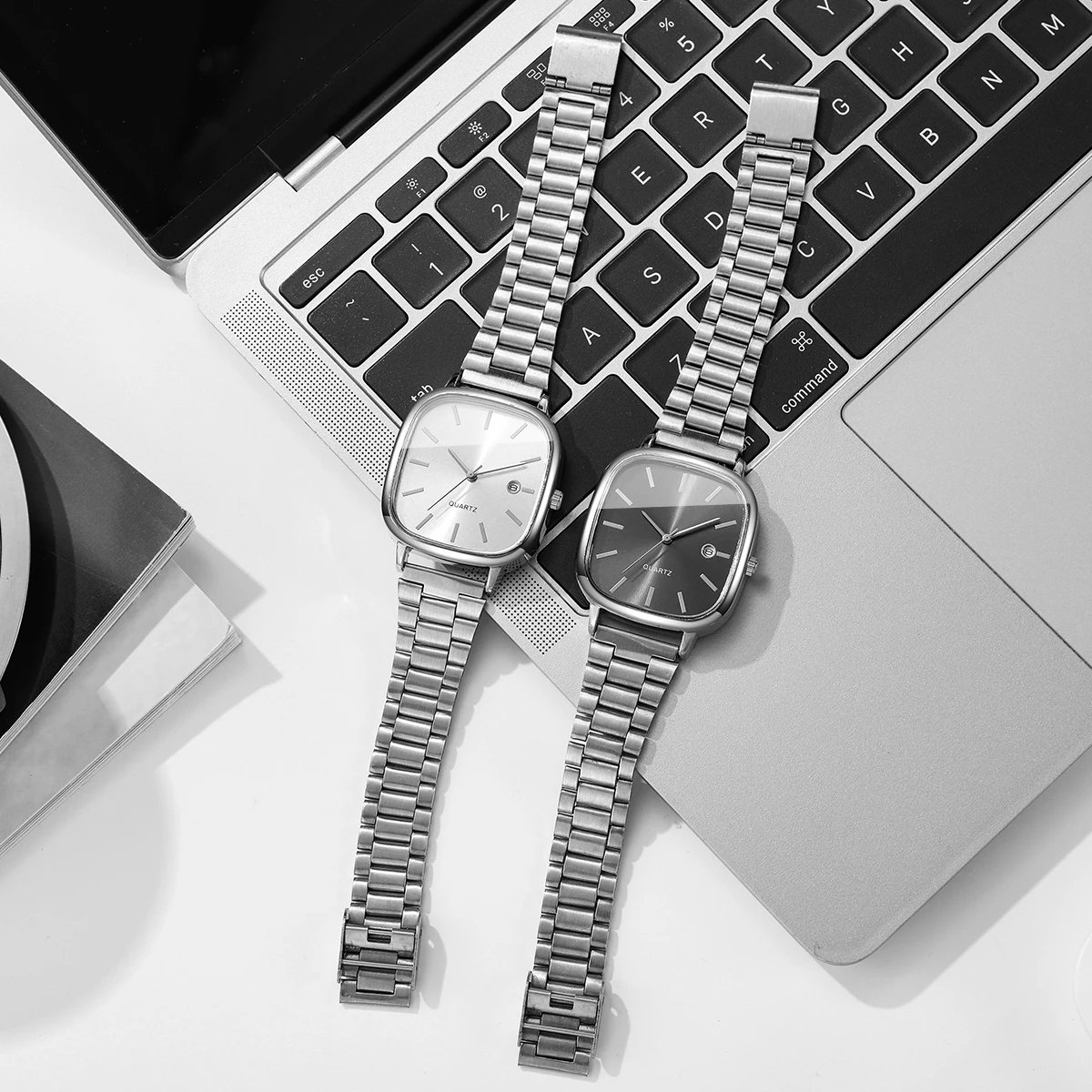 Fashion Square Men Calendar Quartz Watch Analog Mens Business Watches Clock Gift Reloj Hombre(Without Box) - Image 6