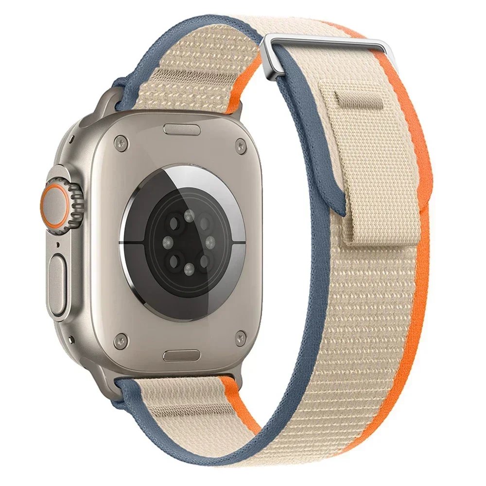 Trail Loop Strap for Apple Watch Ultra2 10 9 8 7 49mm 46mm 45mm 41mm Nylon Bracelet Wristband for IWatch 6 5 4 SE 44mm 40mm 42mm