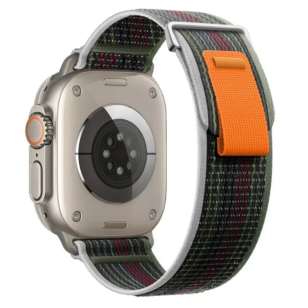 Trail Loop Strap for Apple Watch Ultra2 10 9 8 7 49mm 46mm 45mm 41mm Nylon Bracelet Wristband for IWatch 6 5 4 SE 44mm 40mm 42mm