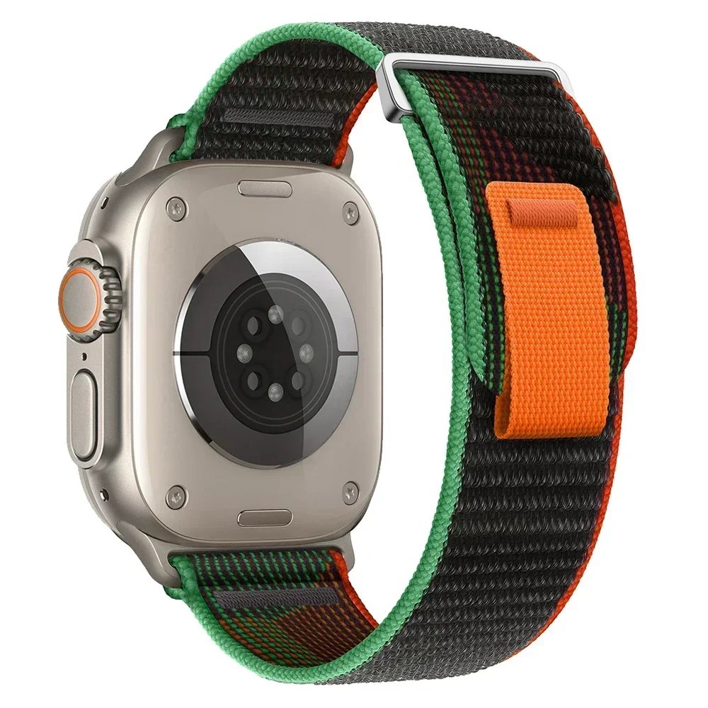 Trail Loop Strap for Apple Watch Ultra2 10 9 8 7 49mm 46mm 45mm 41mm Nylon Bracelet Wristband for IWatch 6 5 4 SE 44mm 40mm 42mm