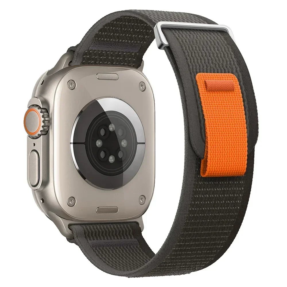 Trail Loop Strap for Apple Watch Ultra2 10 9 8 7 49mm 46mm 45mm 41mm Nylon Bracelet Wristband for IWatch 6 5 4 SE 44mm 40mm 42mm