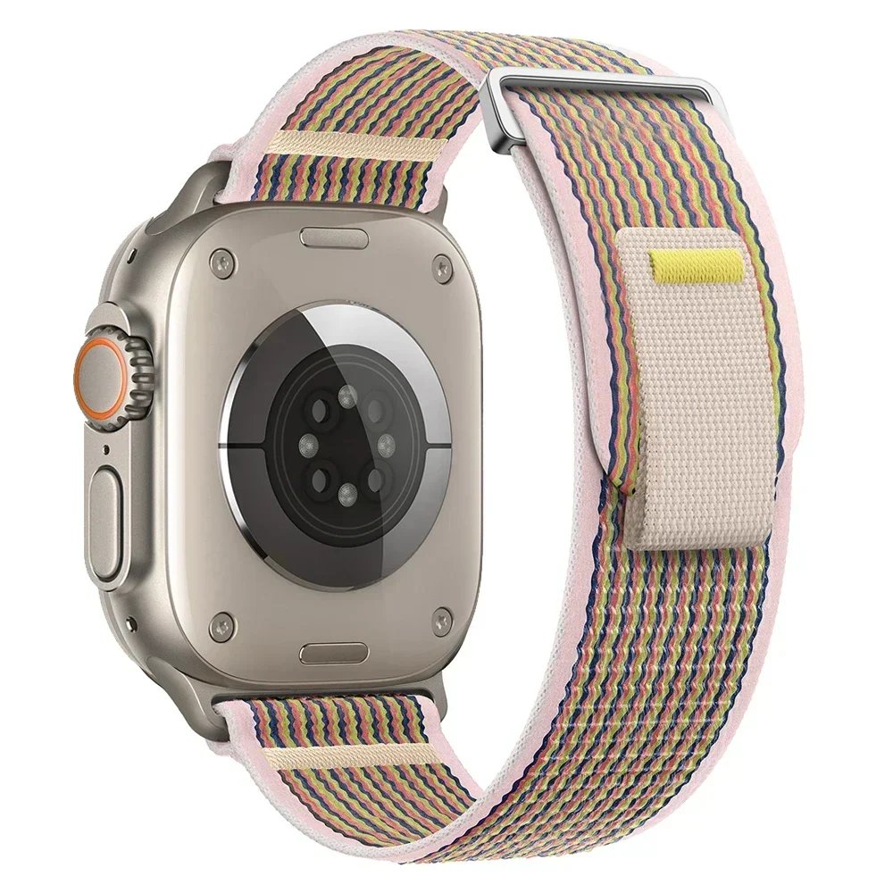 Trail Loop Strap for Apple Watch Ultra2 10 9 8 7 49mm 46mm 45mm 41mm Nylon Bracelet Wristband for IWatch 6 5 4 SE 44mm 40mm 42mm