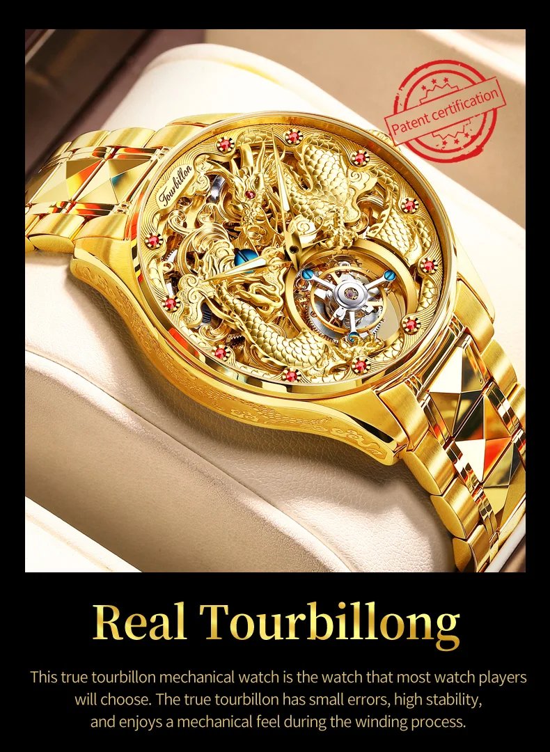 OUPINKE 3176 Watch For Men Luxury Tourbillon Mechanical Business Men Watch Hollow Flywheel Waterproof Luminous Fashion Man Clock OUPINKE 3176 Watch For Men Luxury Tourbillon Mechanical Business Men Watch Hollow Flywheel Waterproof Luminous Fashion Man Clock