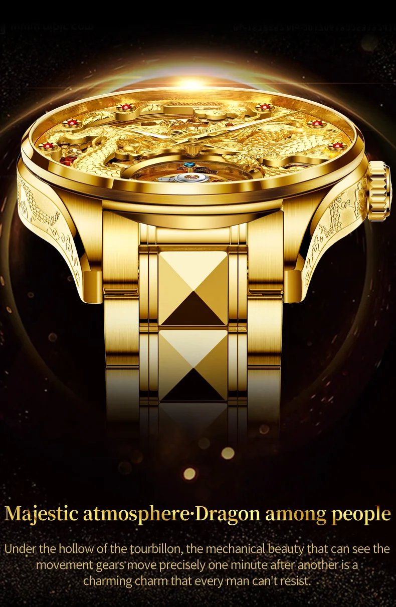 OUPINKE 3176 Watch For Men Luxury Tourbillon Mechanical Business Men Watch Hollow Flywheel Waterproof Luminous Fashion Man Clock OUPINKE 3176 Watch For Men Luxury Tourbillon Mechanical Business Men Watch Hollow Flywheel Waterproof Luminous Fashion Man Clock