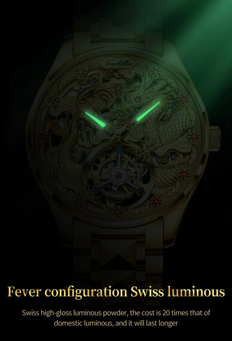 OUPINKE 3176 Watch For Men Luxury Tourbillon Mechanical Business Men Watch Hollow Flywheel Waterproof Luminous Fashion Man Clock OUPINKE 3176 Watch For Men Luxury Tourbillon Mechanical Business Men Watch Hollow Flywheel Waterproof Luminous Fashion Man Clock