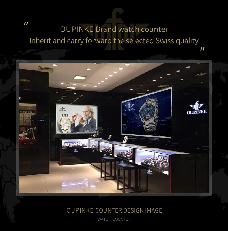 OUPINKE 3176 Watch For Men Luxury Tourbillon Mechanical Business Men Watch Hollow Flywheel Waterproof Luminous Fashion Man Clock OUPINKE 3176 Watch For Men Luxury Tourbillon Mechanical Business Men Watch Hollow Flywheel Waterproof Luminous Fashion Man Clock