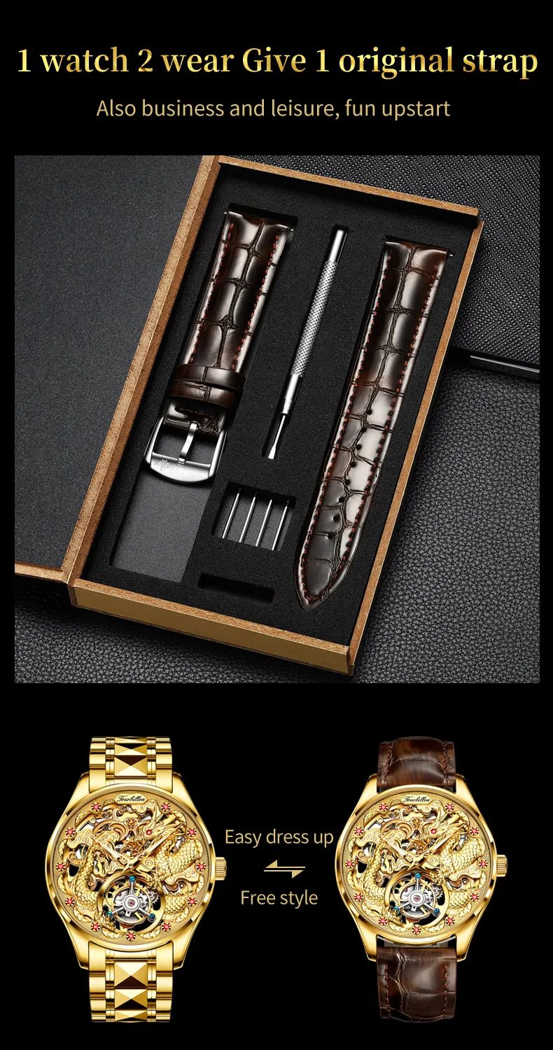 OUPINKE 3176 Watch For Men Luxury Tourbillon Mechanical Business Men Watch Hollow Flywheel Waterproof Luminous Fashion Man Clock OUPINKE 3176 Watch For Men Luxury Tourbillon Mechanical Business Men Watch Hollow Flywheel Waterproof Luminous Fashion Man Clock