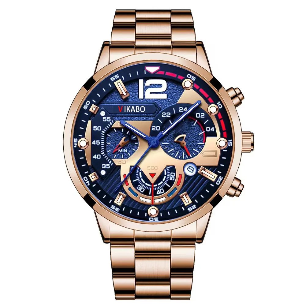 Brand Quartz Watch for Man High-end Steel Band Calendar Watches Luminous Wristwatch Gift Clock Relojes Para Hombre Dropshipping Brand Quartz Watch for Man High-end Steel Band Calendar Watches Luminous Wristwatch Gift Clock Relojes Para Hombre Dropshipping