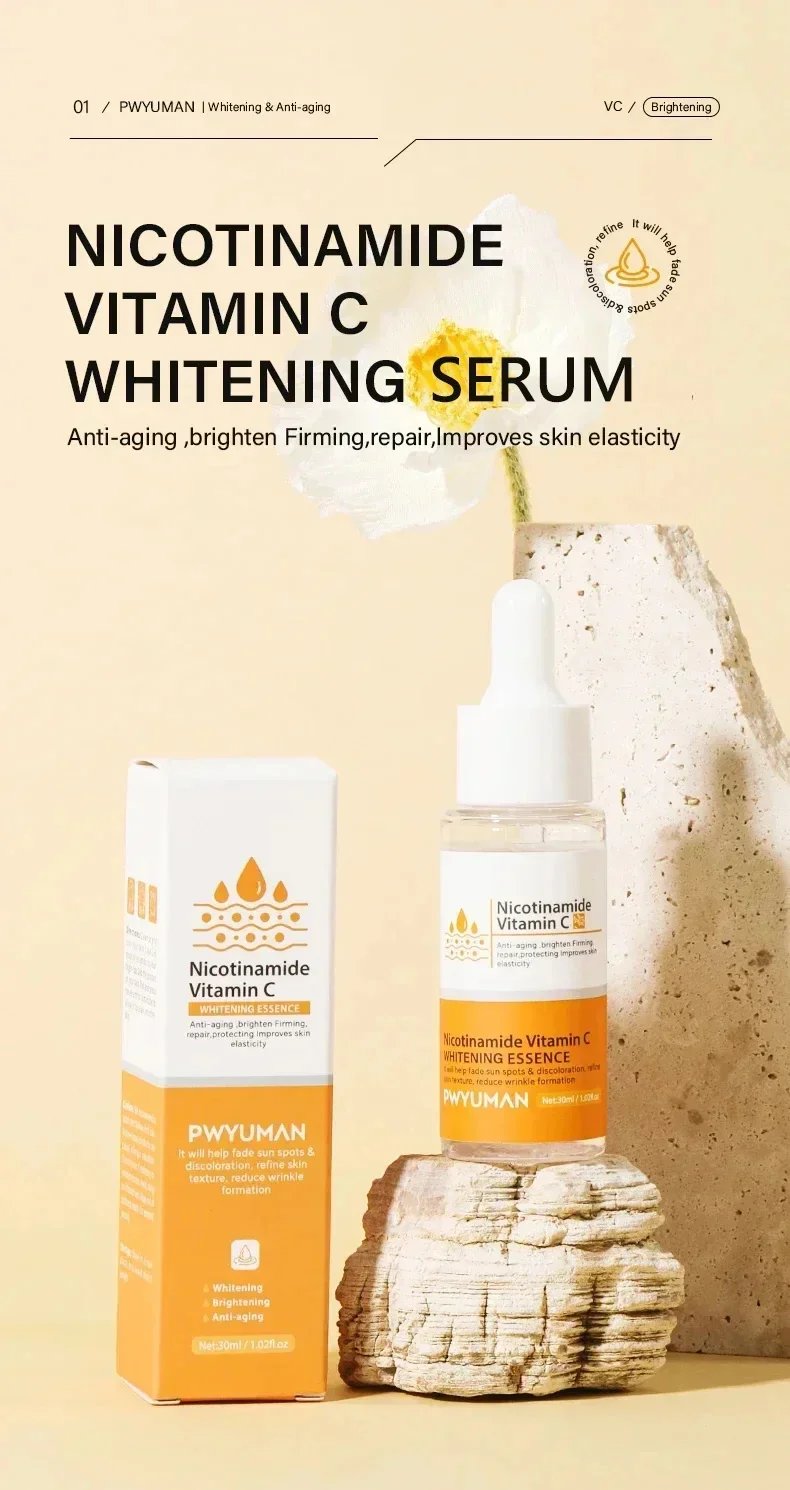 Powerful Dark Spots Remover Whitening Serum Face Freckle Melanin Correcting Anti Pigmentation Brighten Skin Beauty Care Products