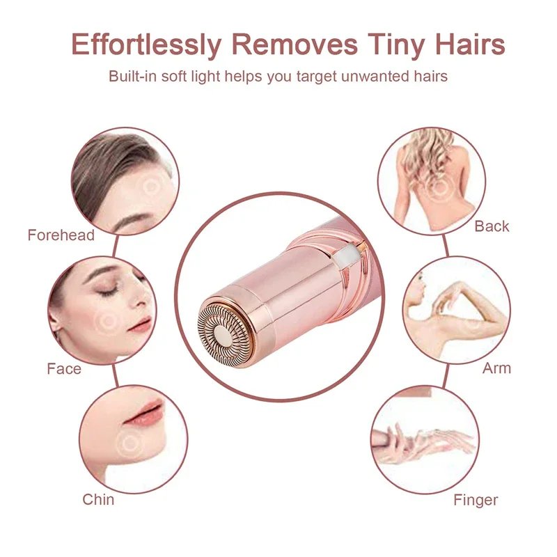 Women's Hair Removal Machine Shaver, USB Rechargeable Washable Electric Shaver, Electric Epilator For Personal Care