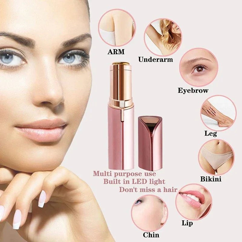 Women's Hair Removal Machine Shaver, USB Rechargeable Washable Electric Shaver, Electric Epilator For Personal Care