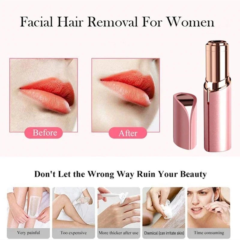 Women's Hair Removal Machine Shaver, USB Rechargeable Washable Electric Shaver, Electric Epilator For Personal Care