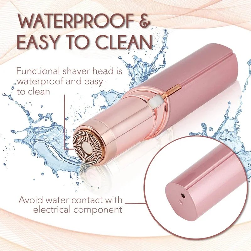 Women's Hair Removal Machine Shaver, USB Rechargeable Washable Electric Shaver, Electric Epilator For Personal Care