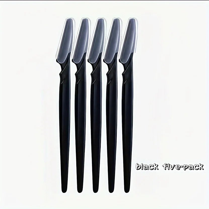 3/5/6/10/12 Piece Multi-Purpose Eyebrow Shaver Set - Gentle Facial Hair Trimmer Easy Grooming and Shaping Kit - Smooth Skin