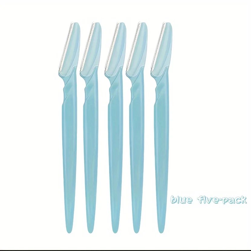 3/5/6/10/12 Piece Multi-Purpose Eyebrow Shaver Set - Gentle Facial Hair Trimmer Easy Grooming and Shaping Kit - Smooth Skin