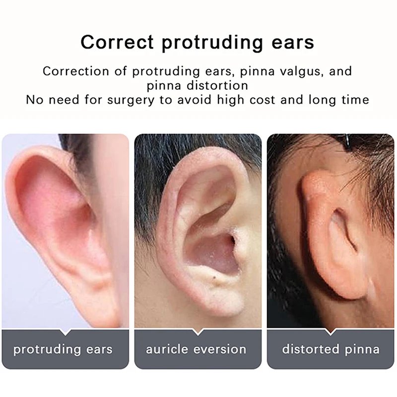 2/4/6/8Pcs Small Portable Invisible Protruding Ears Correctar Tape Ear Aesthetic Correctar Without Surgery Beauty Makeup Tool