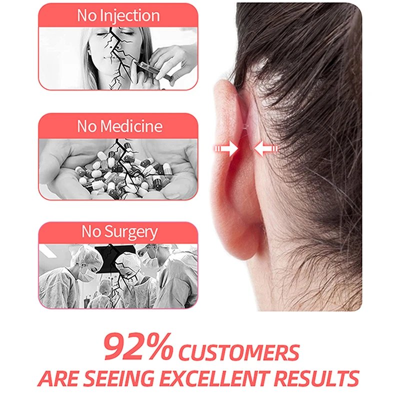 2/4/6/8Pcs Small Portable Invisible Protruding Ears Correctar Tape Ear Aesthetic Correctar Without Surgery Beauty Makeup Tool