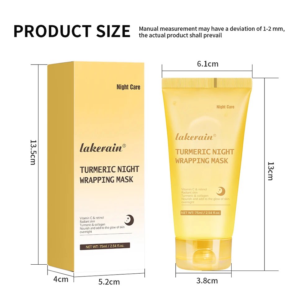 Collagen Jelly Cream Hydrolyzed Collagen Overnight Facial Mask Wrapping Peel-Off Mask Hydrating Firming Moisturizing SkinCare