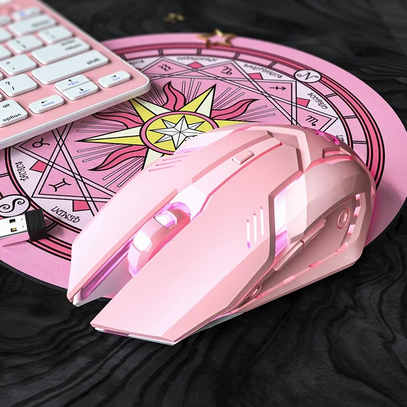 USB Wireless Gaming Mouse RGB Gamer Mouse 6 Buttons Mice Optical Office Computer Mouse For Desktop Laptop Ergonomic Mouse - Image 4