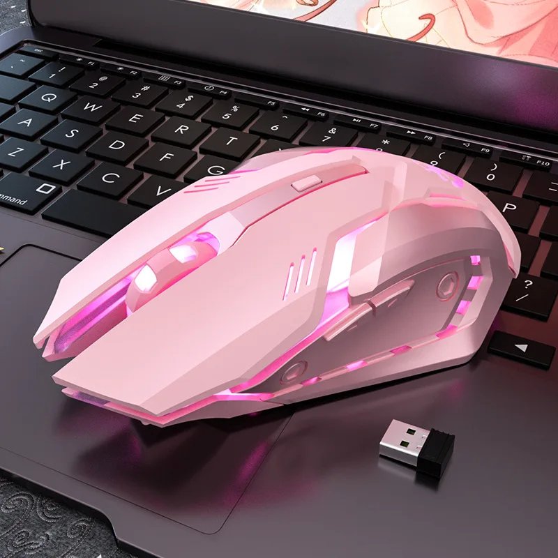 USB Wireless Gaming Mouse RGB Gamer Mouse 6 Buttons Mice Optical Office Computer Mouse For Desktop Laptop Ergonomic Mouse - Image 3
