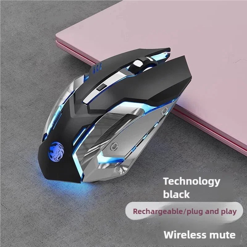 USB Wireless Gaming Mouse RGB Gamer Mouse 6 Buttons Mice Optical Office Computer Mouse For Desktop Laptop Ergonomic Mouse - Image 5