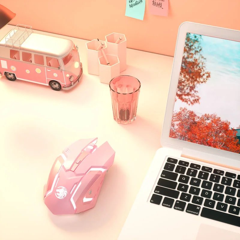 USB Wireless Gaming Mouse RGB Gamer Mouse 6 Buttons Mice Optical Office Computer Mouse For Desktop Laptop Ergonomic Mouse - Image 2